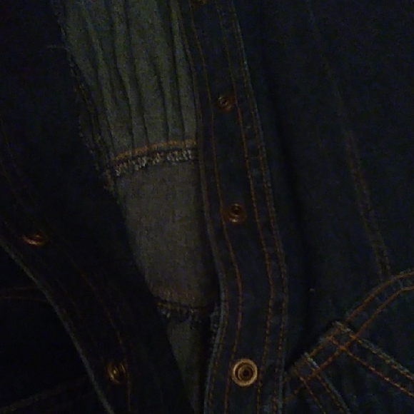 Denim Button-Up Dress - Picture 9 of 9